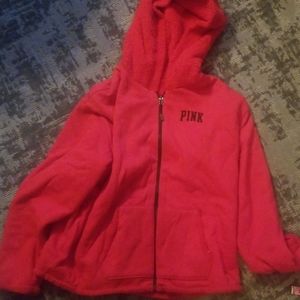 PINK Red Hoody